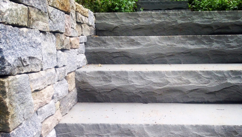 granite stairs