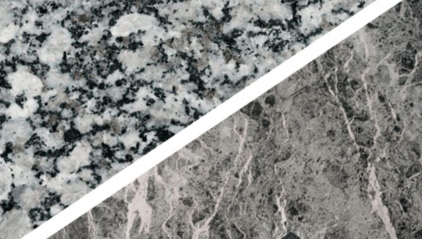 granite and marble