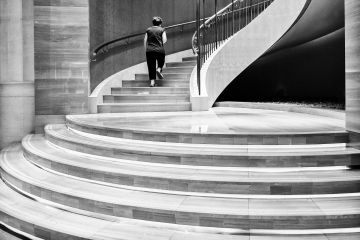 steps made of granite