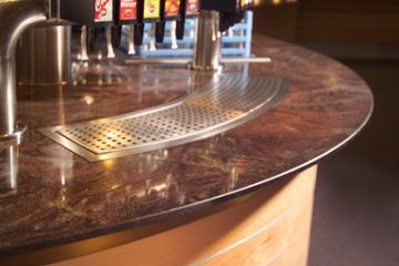 multicolor countertop