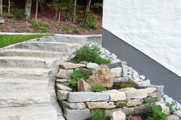 garden stairs