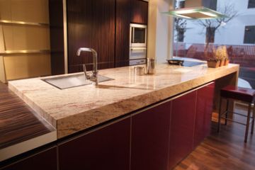 granite kitchen countertop